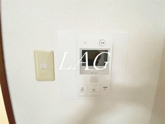 【セキュリティ】 | ステージファースト幡ヶ谷 | モニター付インターホンです。