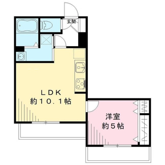 【間取り】 | ビューノ渋谷本町 | 間取りです。