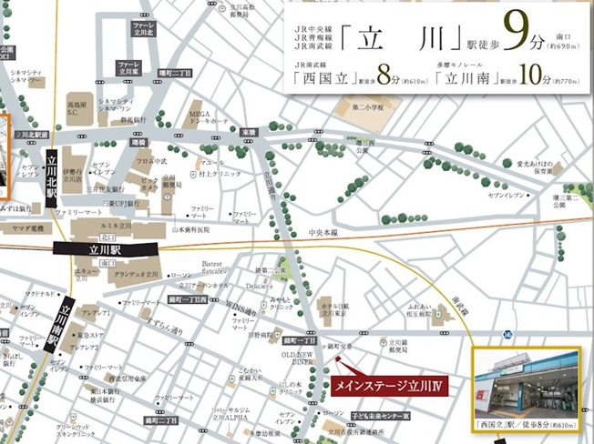 【区画図】 | メインステージ立川4(メインステージタチカワフォー)