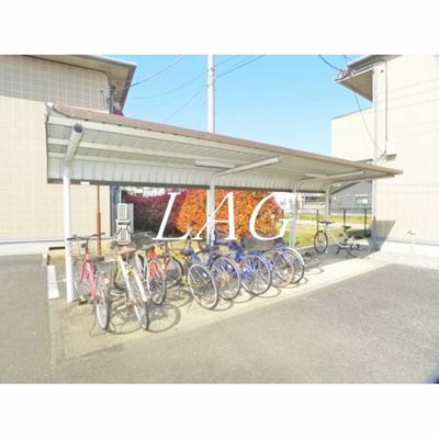 【その他共用部分】 | シャンス | 駐輪場です。