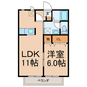 【間取り】 | シャンス | 間取りです。