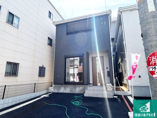 大阪市生野区田島　第4期　新築一戸建ての外観|お客様に長く安心して住んでいだだける事にこだわった家づくり！住んでからのアフターサービスにもしっかりと取り組んでいます！