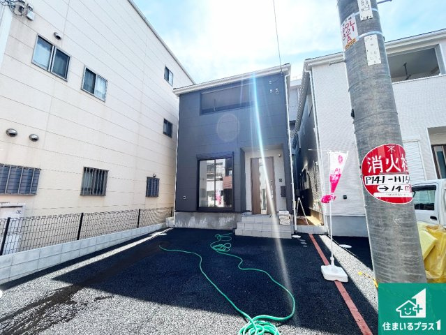 大阪市生野区田島　第4期　新築一戸建ての外観|安心の10年保証！外観を美しく保ち、雨水で汚れを落とします！気になることがありましたら、お気軽にお問い合わせください！