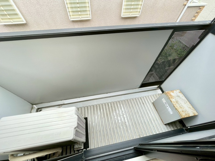 ディアス北町のバルコニー