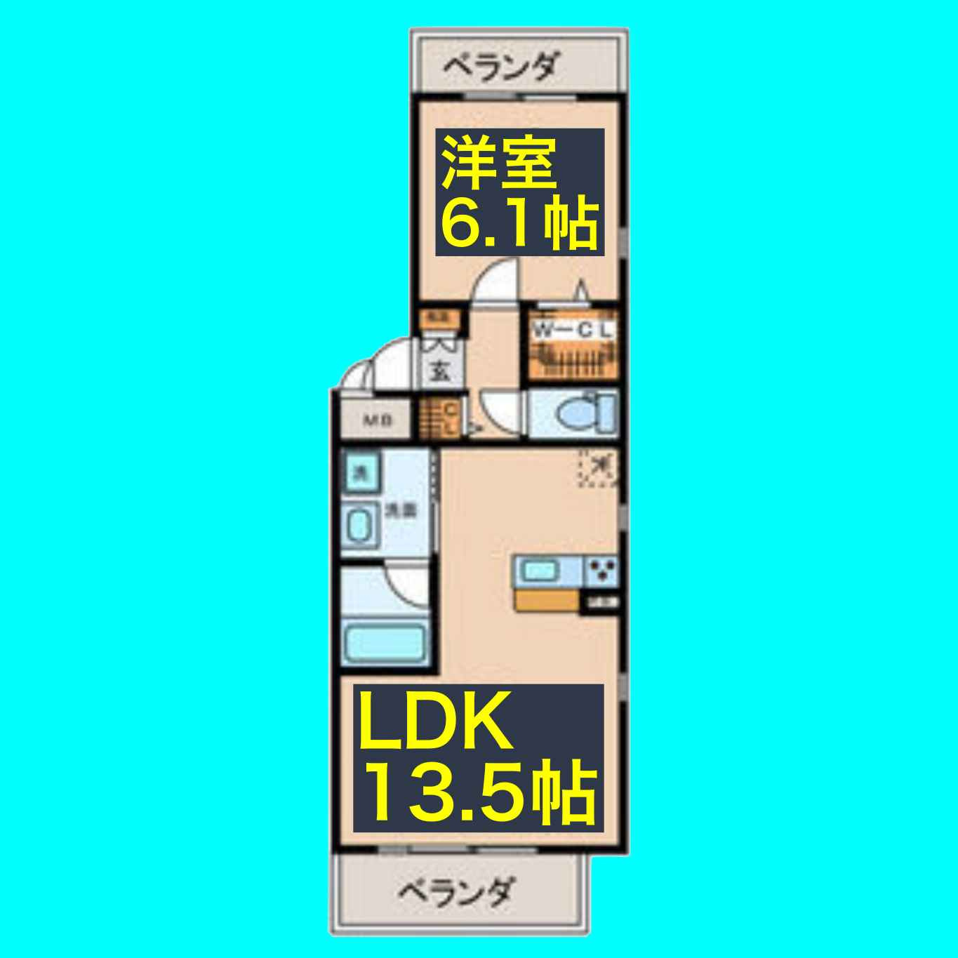 グレーシア上前津の間取り