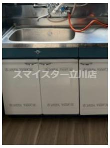 青梅市東青梅１丁目の賃貸マンションのキッチン