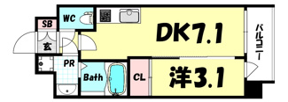 【間取り】 | SDグランツ三宮イーストフロント