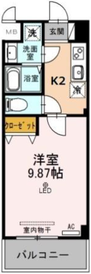アエル新所沢の間取り