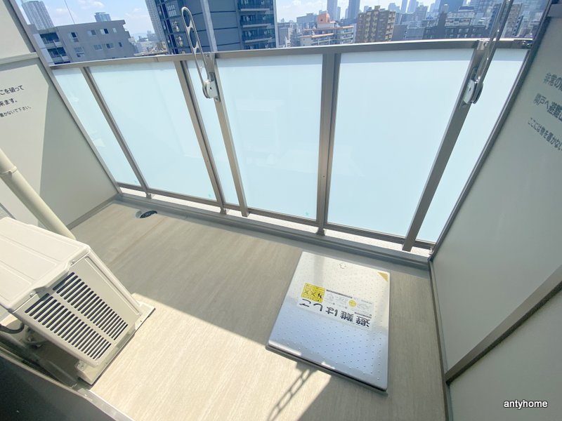 エスリードレジデンス梅田グランゲート　仲介手数料無料のバルコニー