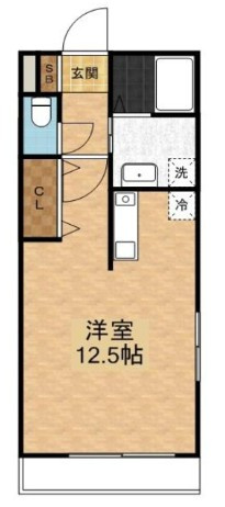 船橋市習志野台１丁目のアパートの間取り