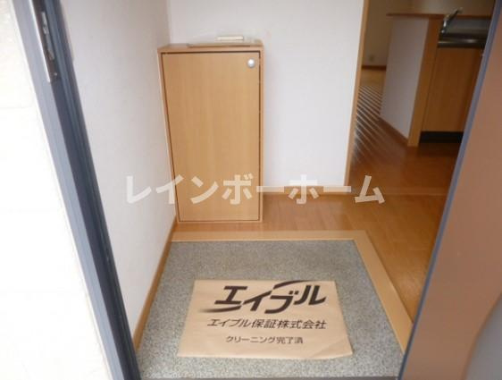 シャンスの玄関|明るい玄関です