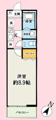 オークウェル宮原の間取り