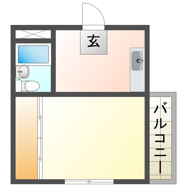 パーソナルハイツ垂水の間取り