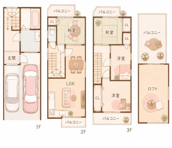 野村元町　中古一戸建ての間取り|間取り図はいかがですか？ご希望を叶える間取りですか？リビングの広さは？水回りの位置は？カウンターキッチン？など色々な情報が集約されています。弊社ではリフォームなどのご相談も承っております。