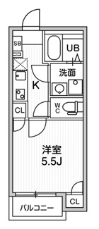 【間取り】 | T’s Cuoreお花茶屋 | 間取りです。