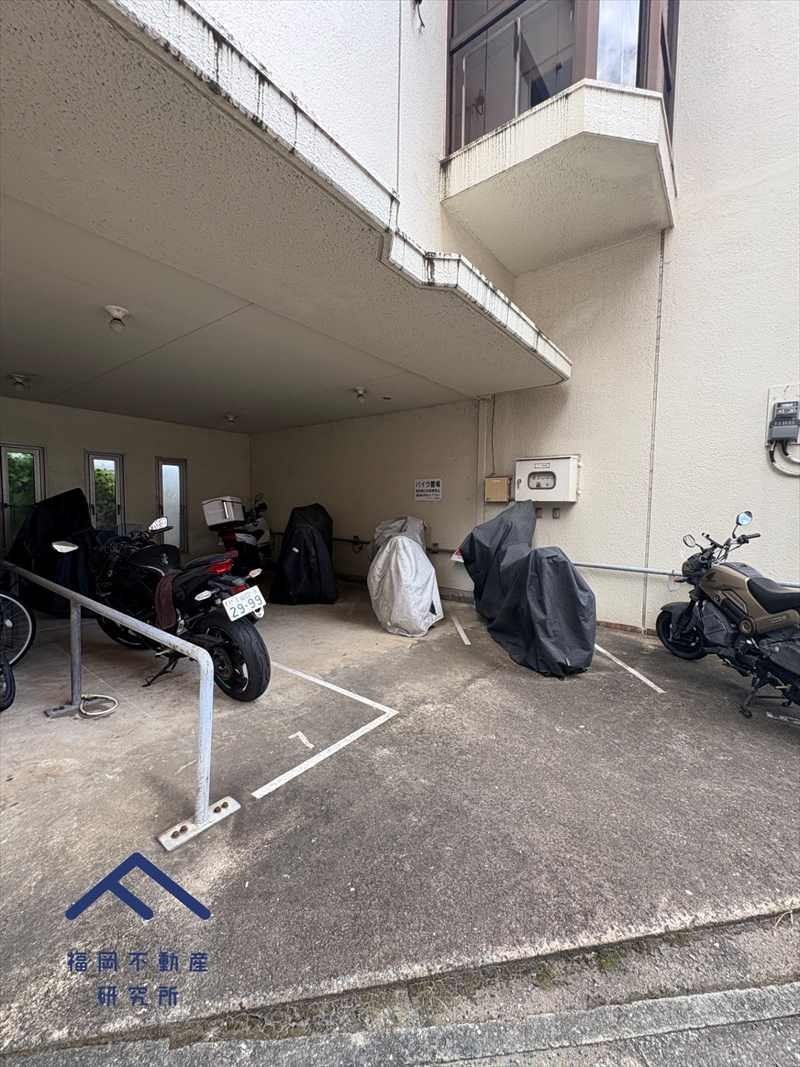 ふよう港ハイツの駐車場