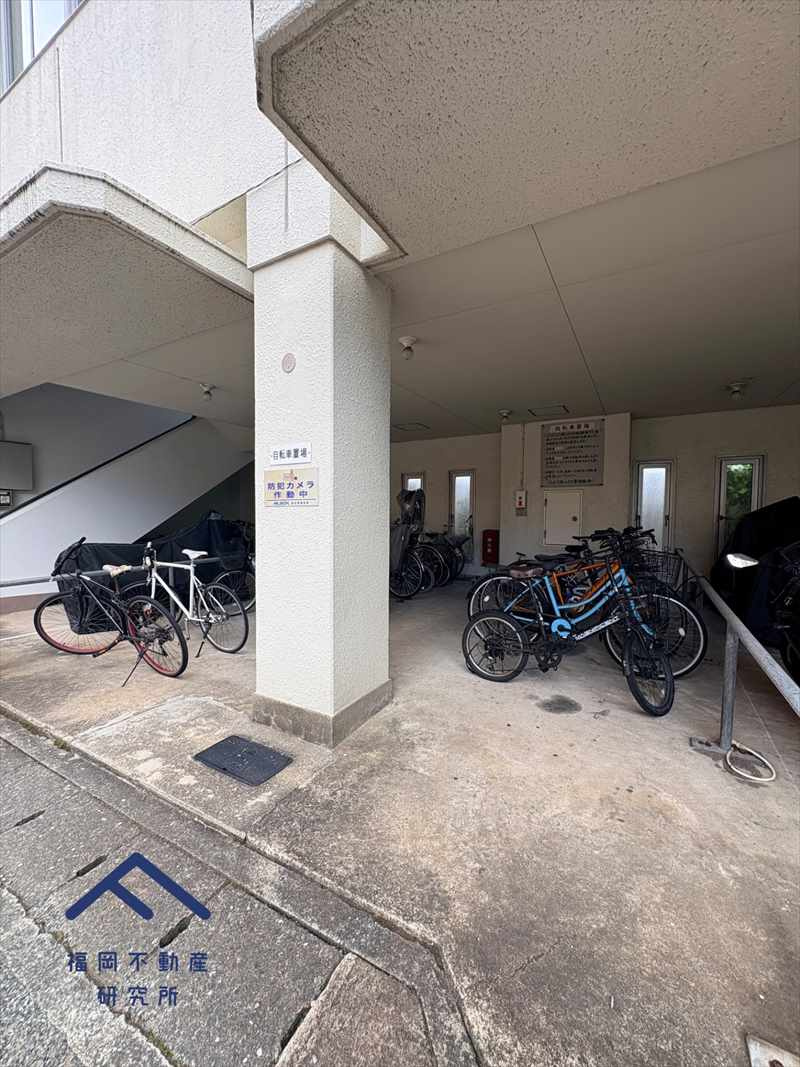 ふよう港ハイツの駐車場