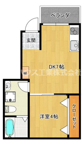 【間取り】 | セントラルＴＡＭＡＤＥ88