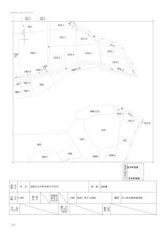 売地　吉井町長根の土地図