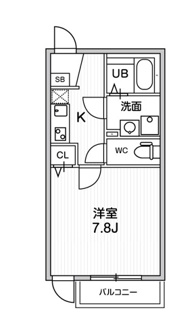 【間取り】 | T’s Cuoreお花茶屋 | 間取りです。