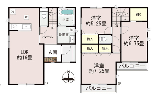 ◆多賀城でお家買うならふじの不動産◆多賀城市高橋☆の間取り