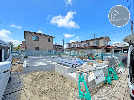 ◆多賀城でお家買うならふじの不動産◆多賀城市高橋☆の前面道路含む現地写真