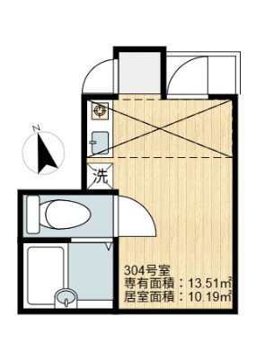 イル北千住の間取り