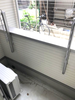 セレンディピティ田端のバルコニー