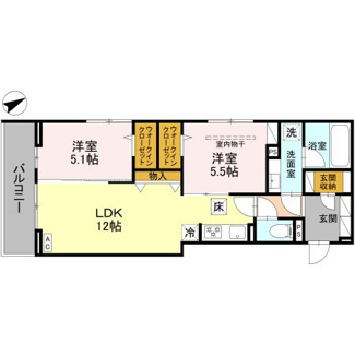 【間取り】 | ヴェントプーロ東松山