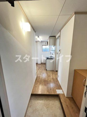 大阪市淀川区木川西１丁目の賃貸マンションの玄関