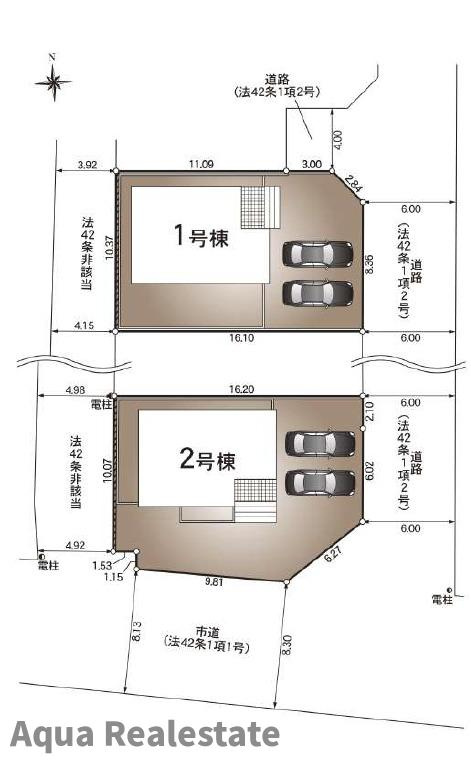 クレイドルガーデン 鳴門市撫養町南浜第2の前面道路含む現地写真|前面道路含む現地写真です
