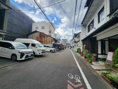 ルミノーサ三条小川の地図|前面道路