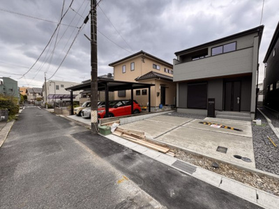 【外観】 | LiveleGarden尾張旭市東大久手町全2棟【仲介手数料無料　東栄小　東中】 | 今すぐのご案内可能です！→  0120-336-922　までお気軽にお問い合わせください。