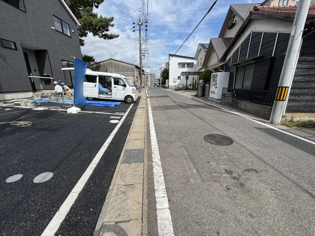知立市弘法町弘法山16番15、16番16の各一部『仲介手数料無料』新築一戸建て・建売の前面道路含む現地写真