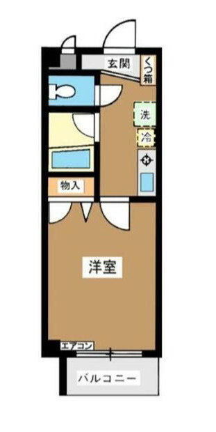 カーサ松原の間取り