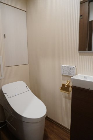 モンテヴェルデ神楽坂弐番館のトイレ|清潔感のあるトイレです