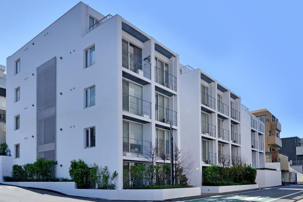 ＫＤＸレジデンス自由が丘の外観|落ち着いた雰囲気の外観です