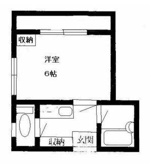 【間取り】 | 荻原マンション２ | 間取りです。