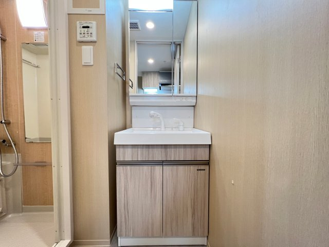 City Lux Namba South（旧ラグゼナなんば南）の洗面所