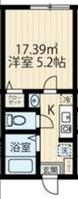 ラフィーネ生田Ⅱの間取り