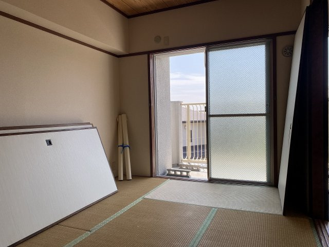 上野坂ハイツの寝室