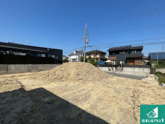●29(土)30(日)現地説明会！　生駒市あすか台　限定1邸の外観|周辺は落ち着いた街並みの住宅地！子育てがしやすい住環境です！まだ未完成ですが、現地でしかわからない事もございます。是非一度ご覧ください。