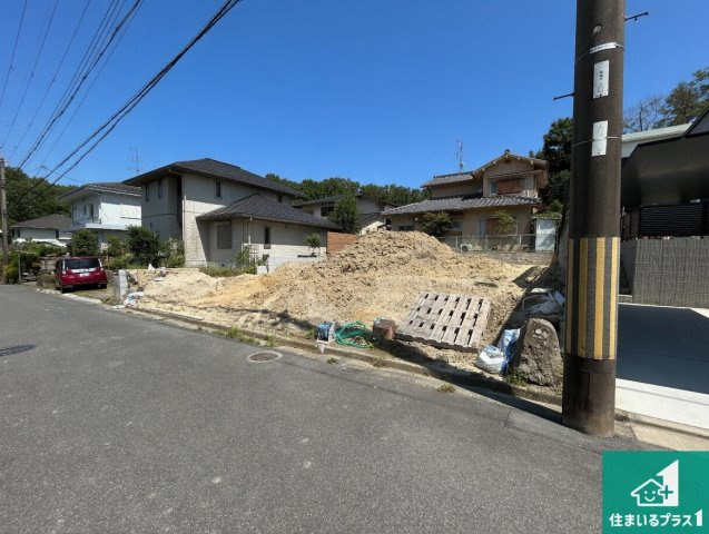 ●5(土)6(日)現地説明会！　生駒市あすか台　限定1邸の外観|建築中ですが現地を見ると分かる事もございますので、ぜひ一度現地をご覧ください。