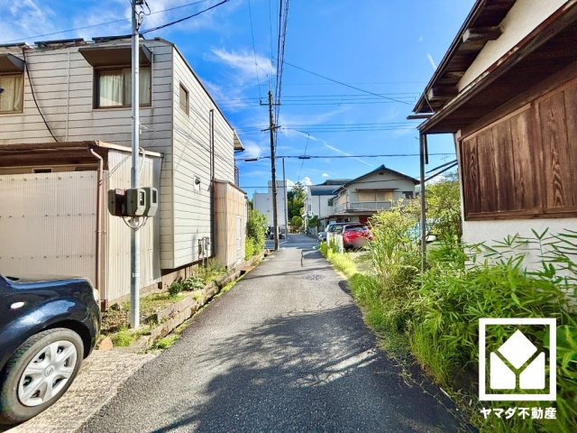 大津市衣川3丁目　1期の前面道路含む現地写真|8月14日　現地写真更新
