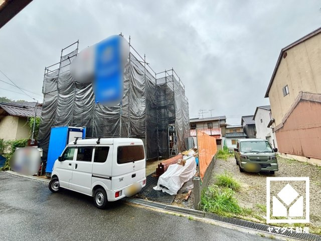 大津市衣川3丁目　1期の前面道路含む現地写真|9月8日　現地写真更新