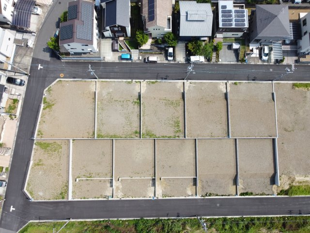 貝塚市東山5丁目4（12区画）　建築条件なし土地
