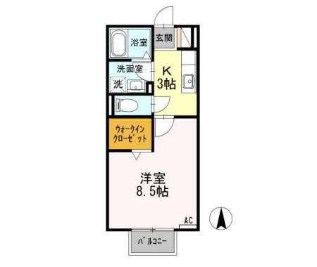 クレインの間取り