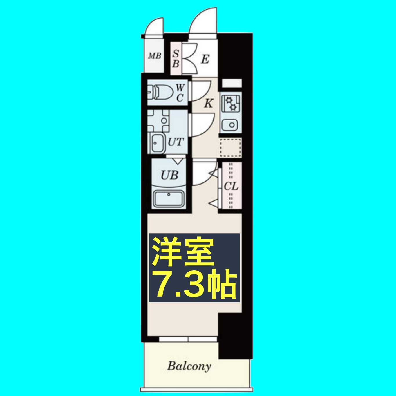 S-RESIDENCE池下駅前の間取り