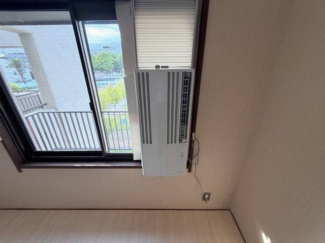 山本マンションのバルコニー