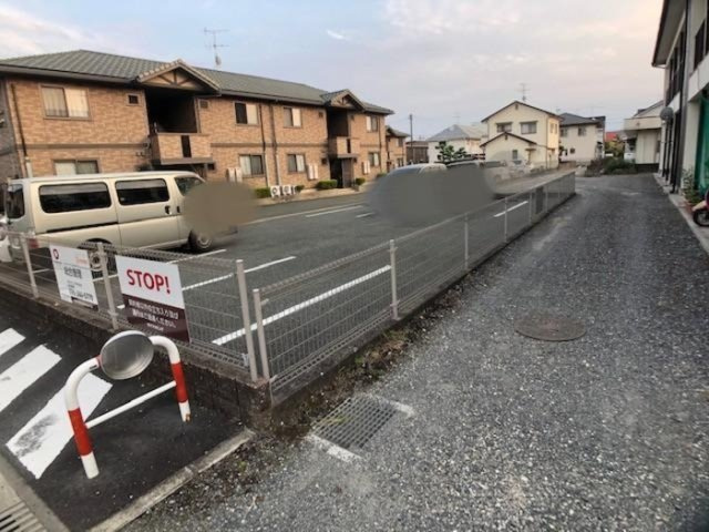 かつきハイツの駐車場